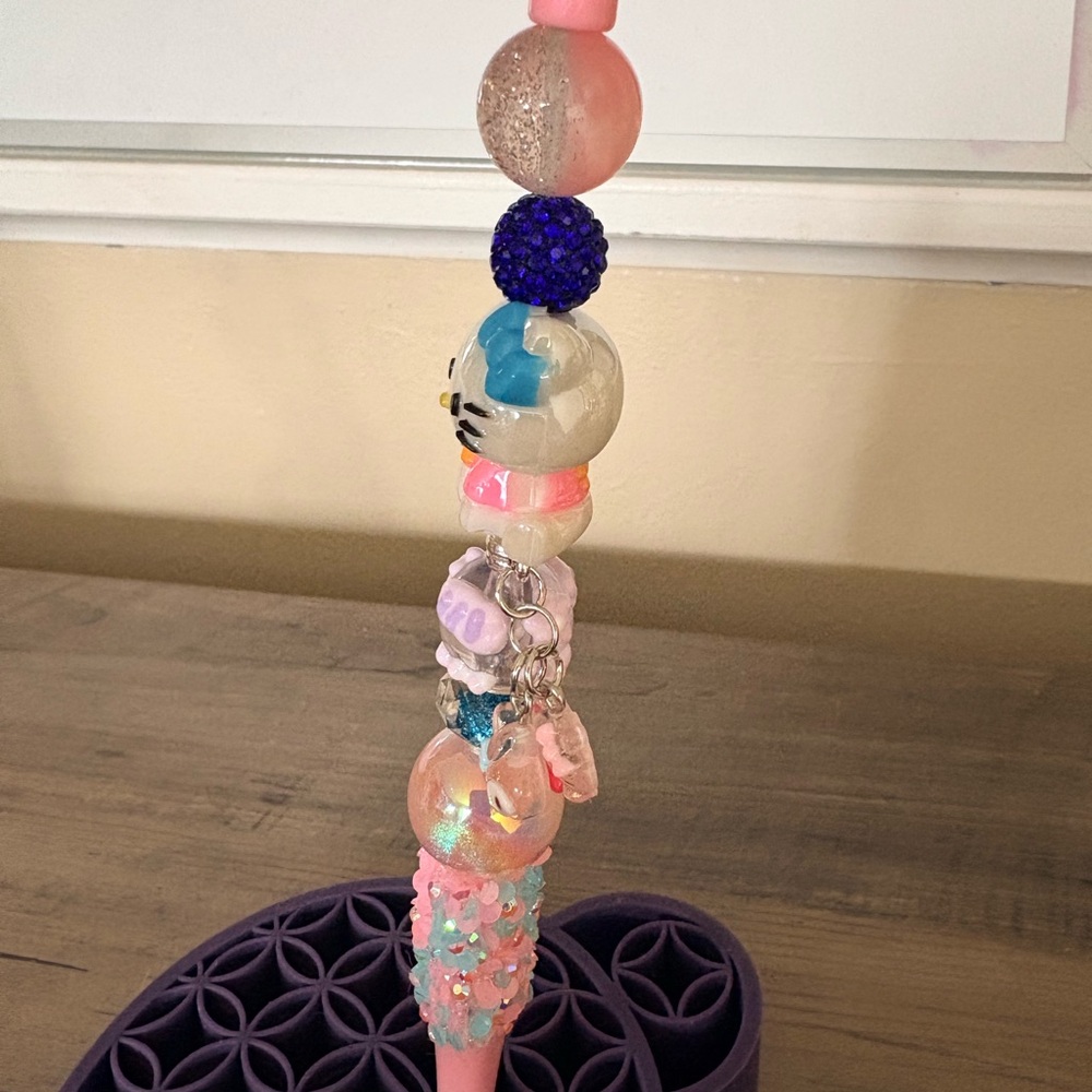 Colorful Beaded kawaii inspired pen